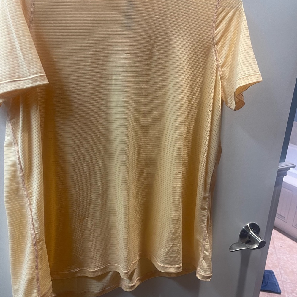 Mono B Yellow Short Sleeve Tee
